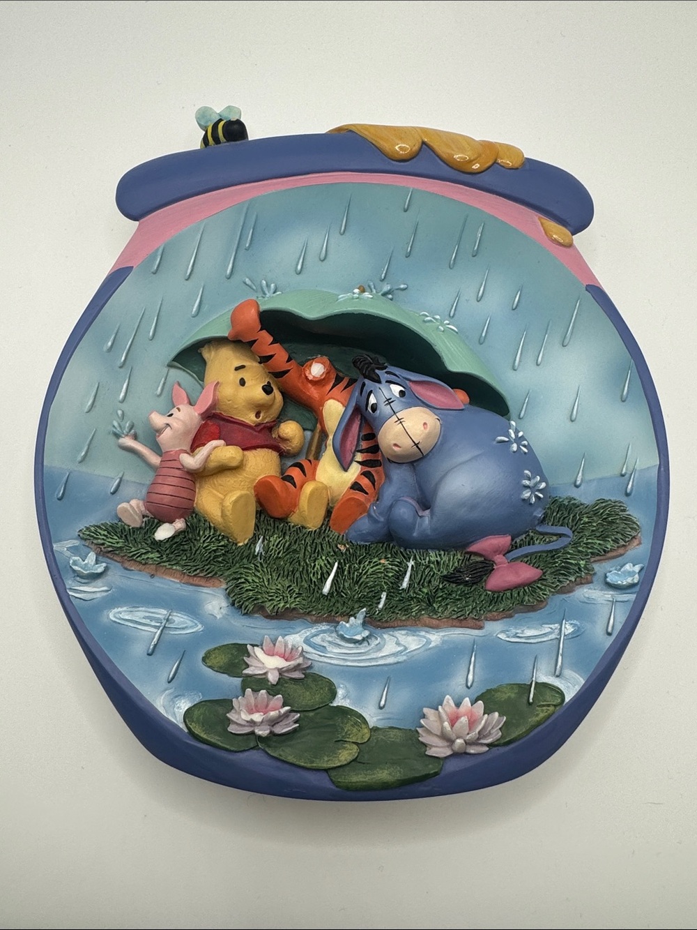 The Bradford Exchange Winnie the Pooh hunnypot adventure collector plate